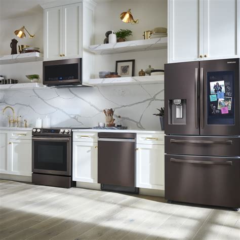 what color cabinets go best with tuscan stainless steel appliances|stainless steel kitchen cabinets colors.